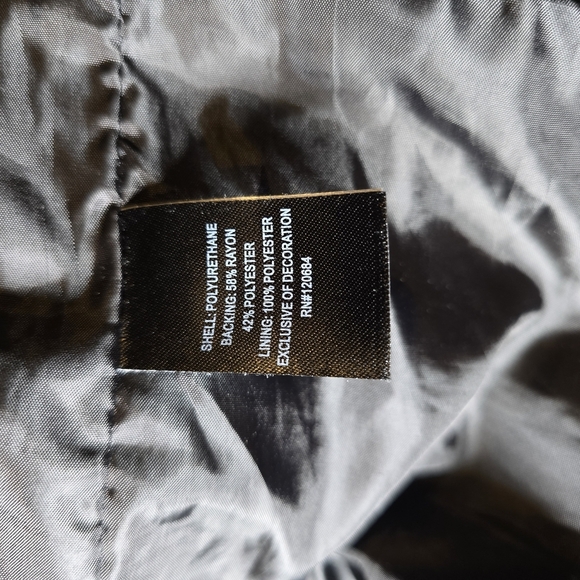 TORRID Vegan Black Leather Jacket - Picture 8 of 8